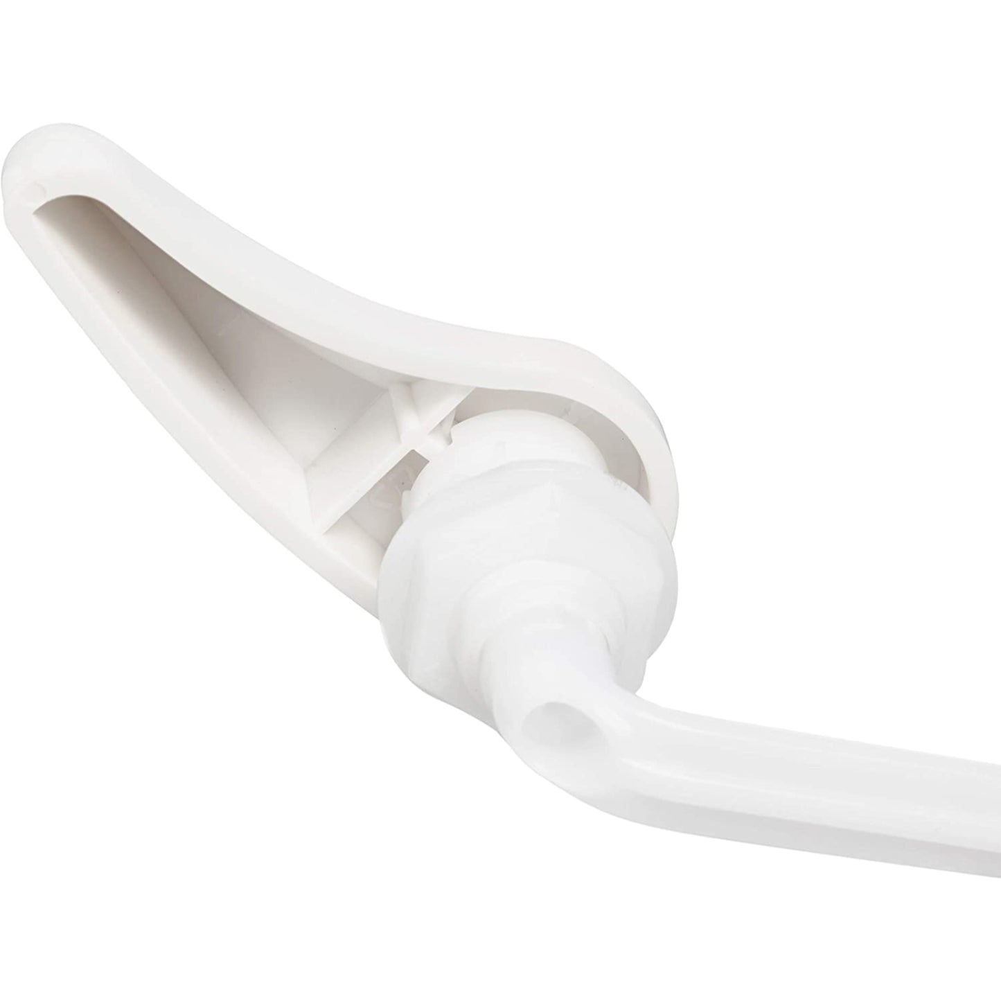 Hausen Universal Economy Toilet Lever, White, 1-Pack, Left-Front Side Mount