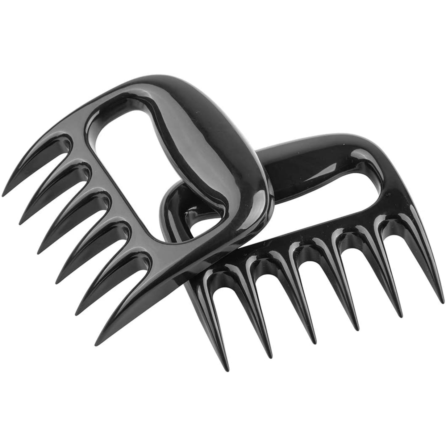 BBQ Meat Shredder Claws, 1-Pair, Black