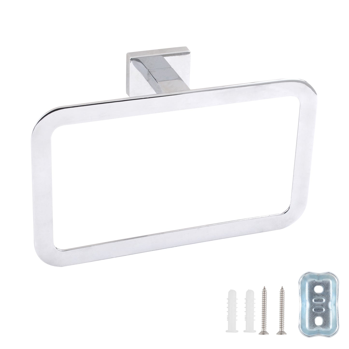 South Main Hardware Euro Towel Ring - Polished Chrome, 1-Pack