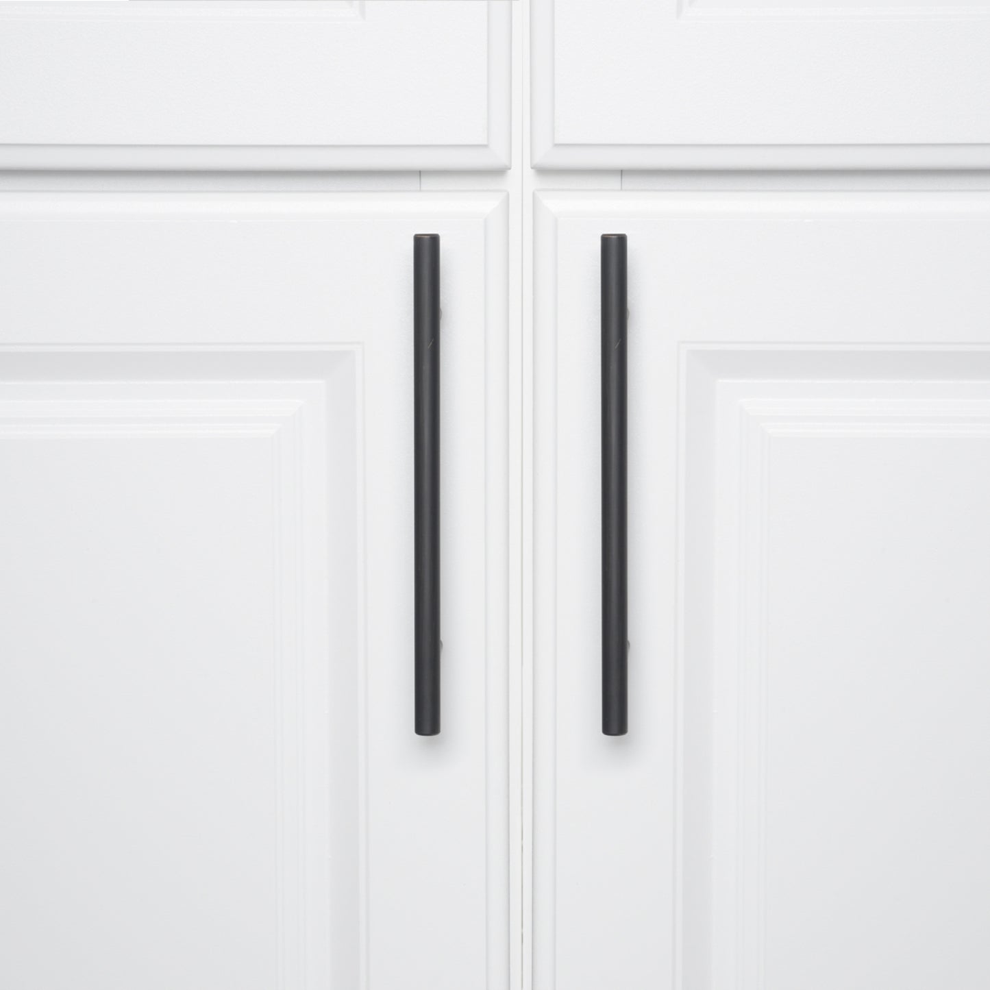 South Main Hardware Euro Bar Cabinet Handle (3/8" Diameter), 7.38" Length (5" Hole Center), Oil Rubbed Bronze, 10-Pack