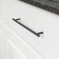 South Main Hardware Euro Bar Cabinet Handle (3/8" Diameter), 15" Length (12.63" Hole Center), Oil Rubbed Bronze, 10-Pack