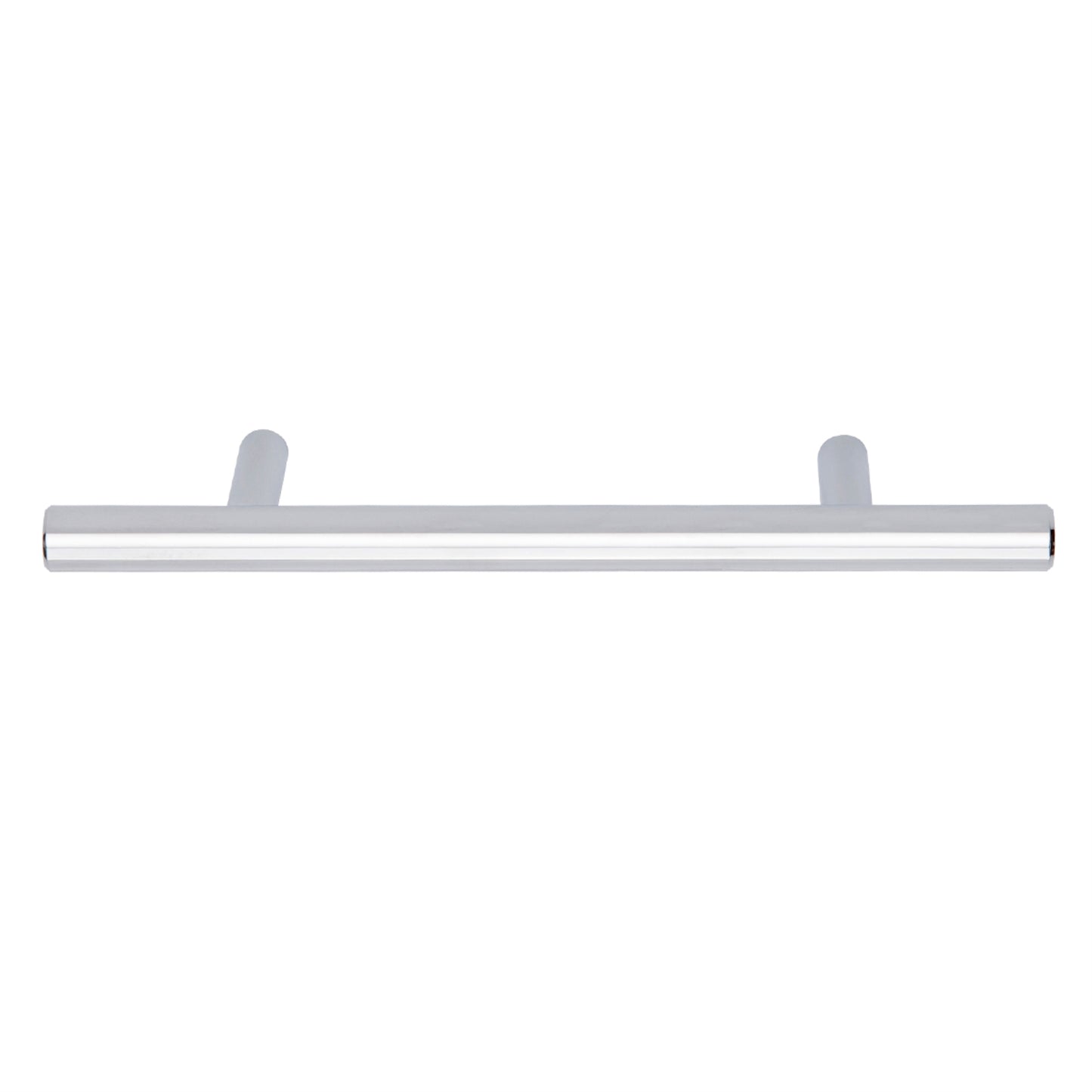 South Main Hardware Euro Bar Cabinet Handle (3/8" Diameter), 5.88" Length (3.5" Hole Center), 10-pack