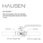 Hausen 3/4-inch Sweat x 3/4-inch Sweat Full Port Brass Ball Valve with Drain, 1-Pack