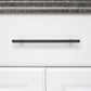 South Main Hardware Euro Bar Cabinet Handle (3/8" Diameter), 8.69" Length (6.31" Hole Center), 10-pack