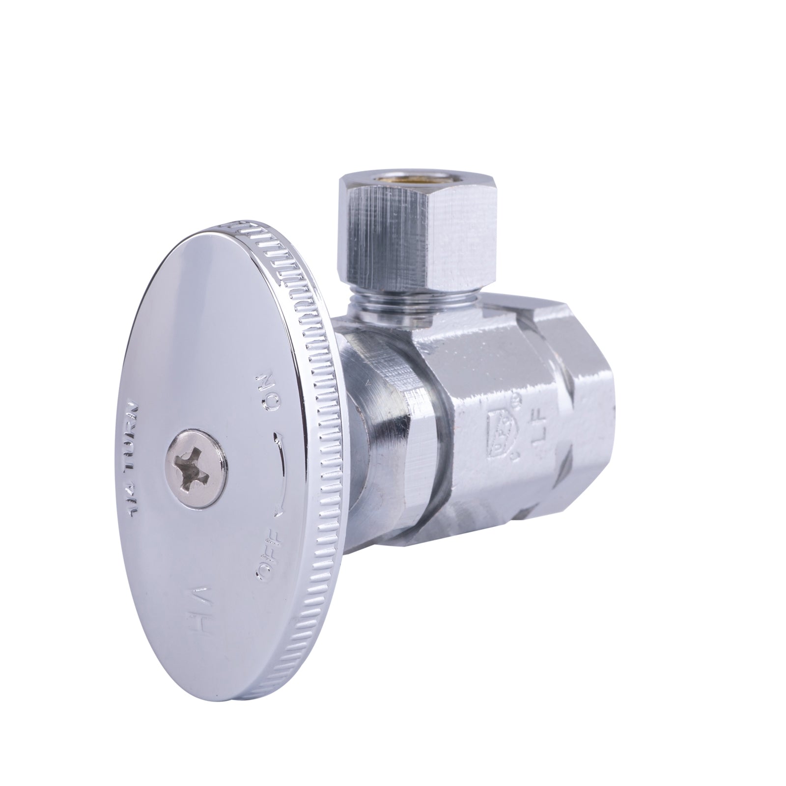 Fip Inlet Hausen 1/2-inch FIP Inlet x 3/8-inch O.D. Compression Outlet Multi-Tur ...