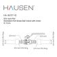 Hausen 3/4-inch PEX Standard Port Brass Ball Valve with Drain; Lead Free Forged Brass; Blowout Resistant Stem; cUPC/ANSI/NSF Certified; For Use in Potable Water, Oil and Gas Distribution Systems, 10-Pack