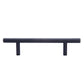 South Main Hardware Euro Bar Cabinet Handle (3/8" Diameter), 6.13" Length (3.75" Hole Center), Oil Rubbed Bronze, 10-Pack