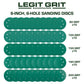 6-Inch 6-Hole Hook & Loop Sanding Discs, Mixed Grit, 50-Pack