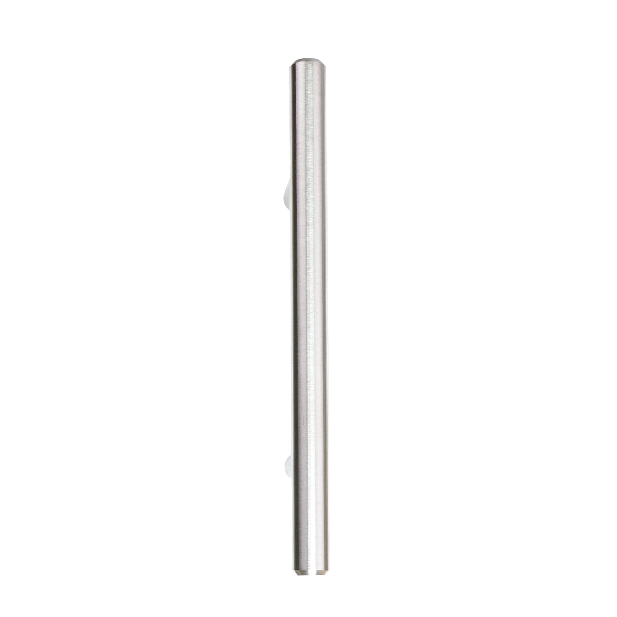South Main Hardware Euro Bar Cabinet Handle (3/8" Diameter), 5.38" Length (3" Hole Center), Stainless Steel